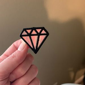 SCL Iridescent diamond patch